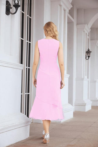 Two-Piece A-Line Mother Of The Bride Dress Formal Party Gown 28072
