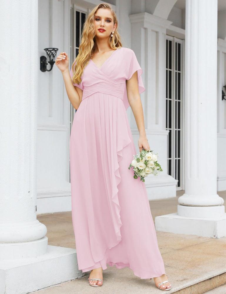Numbersea Bridesmaid Dresses Backless Formal Prom Gowns for Evening Party Mother of The Bride Dress 28040-numbersea