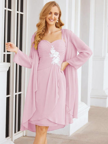 Robes de mariée Numbersea pour la mère de la mariée avec appliques en dentelle pour les invités du mariage 28066 