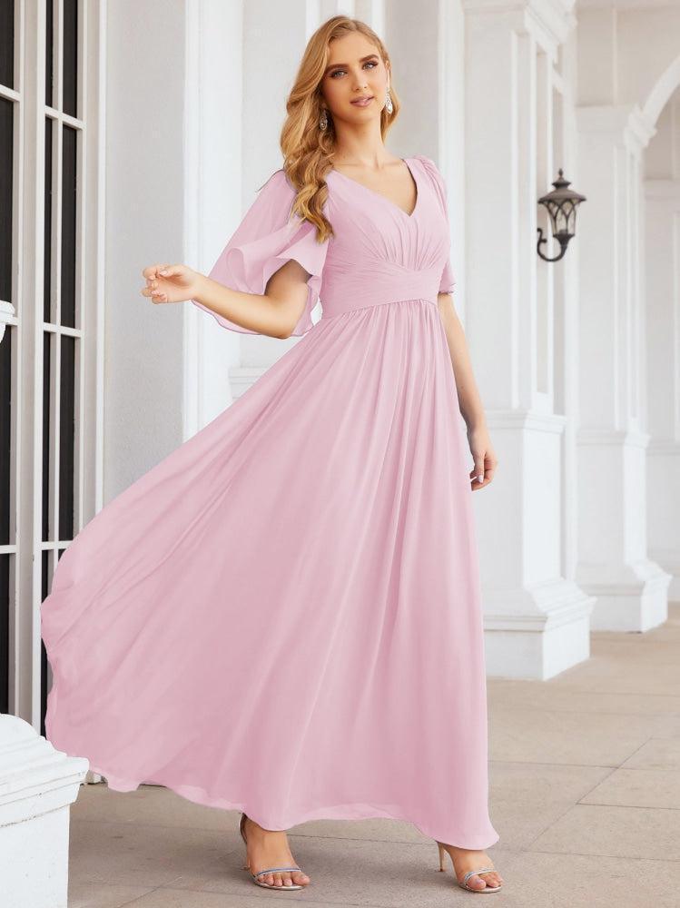 Numbersea Bridesmaid Dresses for Women Wedding Long Party Prom Dress 28068-numbersea