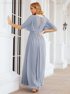 Numbersea Bridesmaid Dresses for Women Wedding Long Party Prom Dress 28068-numbersea
