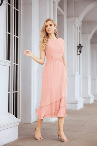 Two-Piece A-Line Mother Of The Bride Dress Formal Party Gown 28072