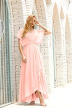 Numbersea Mother Of The Bride Dresses Plus Size V-Neck Floor Length Formal Prom Dress For Wedding