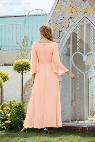 Numbersea Mother Of The Bride Dresses Plus Size Formal Prom Dress For Wedding Guest Women 28012
