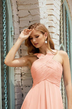 Halter Bridesmaid Dresses Formal Cocktail Prom Gown 28015-numbersea
