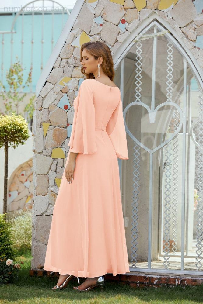 Numbersea Mother Of The Bride Dresses Plus Size Formal Prom Dress For Wedding Guest Women 28012