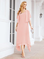 Numbersea Two-Piece A-line Mother of The Bride Dress Formal Party Gown Dress 28073 - numbersea