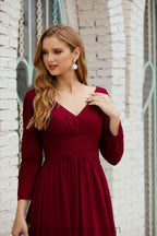 Numbersea Bridesmaid Dress Chiffon Formal Party Dress Evening Dress 28016-numbersea