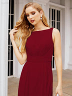 Numbersea Bridesmaid Dresses for Wedding Ruffles Long Formal Prom Gowns 28039-numbersea