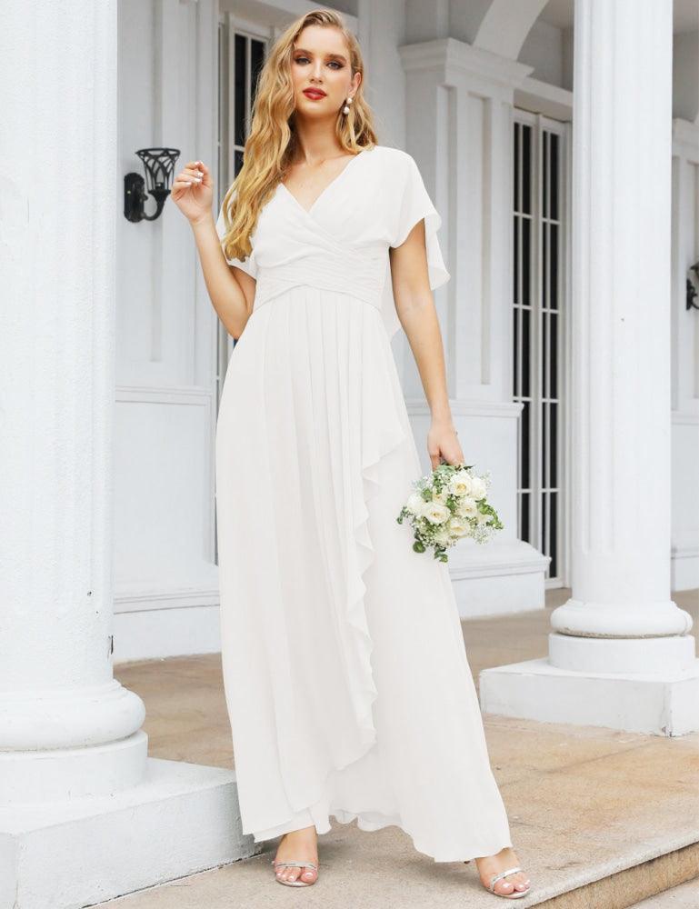Numbersea Bridesmaid Dresses Backless Formal Prom Gowns for Evening Party Mother of The Bride Dress 28040-numbersea
