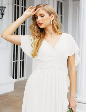 Numbersea Bridesmaid Dresses Backless Formal Prom Gowns for Evening Party Mother of The Bride Dress 28040-numbersea