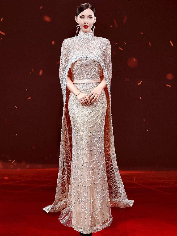 NumberSea-Serene Hill Muslim hajab Mermaid Long Cape Dubai Arabia Luxury Evening Dresses Gowns for Women Wedding Party 2024 LA72032M Sleeveless Pink NumberSea-Serene Hill Muslim hajab Mermaid Long Cape Dubai Arabia Luxury Evening Dresses Gowns for Women Wedding Party 2024 LA72032M Sleeveless Pink