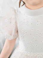 NumberSea - Kids Little Girls' Dress Birthday Dress Princess Cute Dresses Children's Occasion Wear Daisy