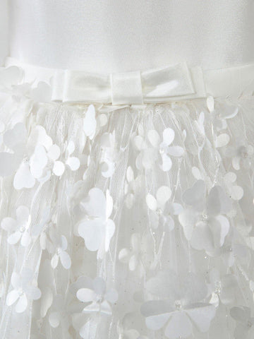 NumberSea - Kids Little Flower Girls' Princess Cute Dresses Children's Occasion Wear Party Dresses Birthday Dress