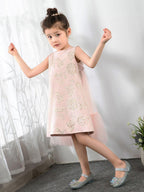 NumberSea - Kids Little Girls' Princess Cute Dresses Birthday Dress Children's Occasion Wear Party Dresses
