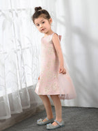 NumberSea - Kids Little Girls' Princess Cute Dresses Birthday Dress Children's Occasion Wear Party Dresses
