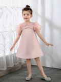 NumberSea - Kids Princess Cute Dresses Birthday Dress Children's Occasion Wear Party Dresses