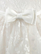 NumberSea - Lace Kids Princess Cute Dresses Short Sleeves Birthday Dress Children's Occasion Wear Party Dresses Girls Flower Dresses