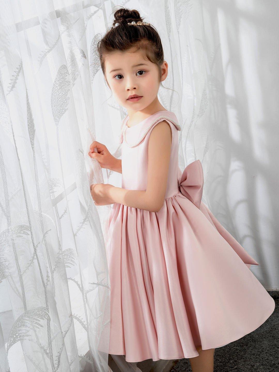 NumberSea - Fashion Kids Princess Cute Dresses Sleeveless Birthday Dress Children's Occasion Wear Party Dresses Flower Girl Dresses