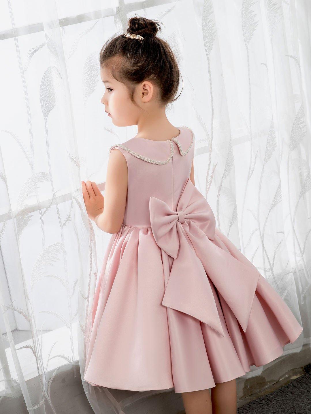 NumberSea - Fashion Kids Princess Cute Dresses Sleeveless Birthday Dress Children's Occasion Wear Party Dresses Flower Girl Dresses