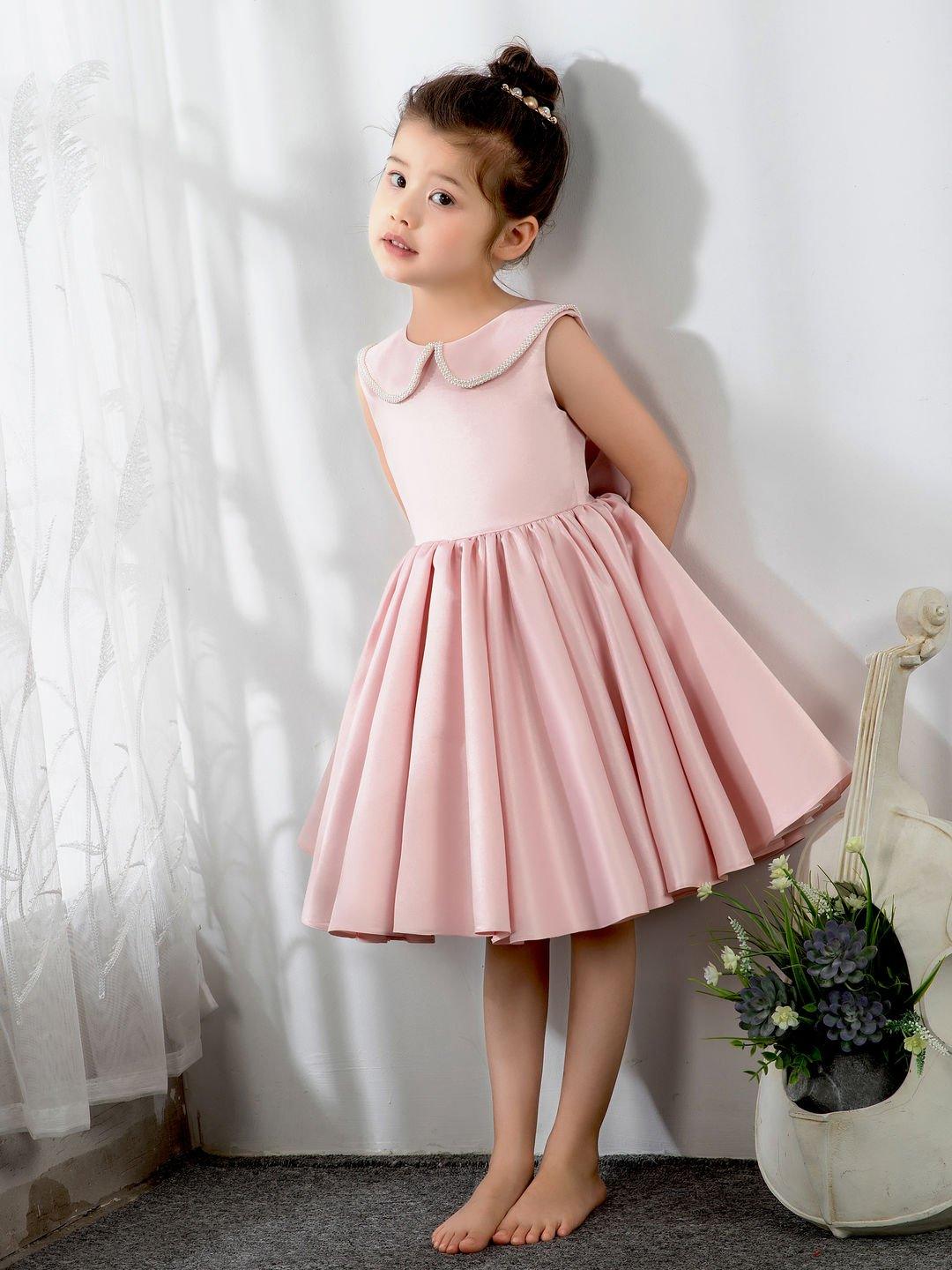 NumberSea - Fashion Kids Princess Cute Dresses Sleeveless Birthday Dress Children's Occasion Wear Party Dresses Flower Girl Dresses