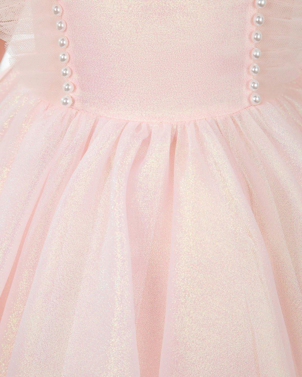 NumberSea - Fashion Pink Tulle Sleeveless Girls Princess Dresses Children's Occasion Wear Party Dresses Birthday Dress
