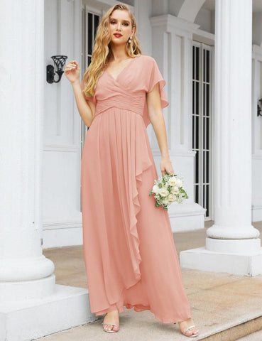 Numbersea Bridesmaid Dresses Backless Formal Prom Gowns for Evening Party Mother of The Bride Dress 28040-numbersea