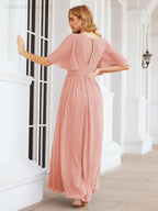 Numbersea Bridesmaid Dresses for Women Wedding Long Party Prom Dress 28068-numbersea