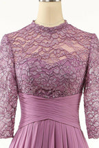 Mother Of the Bride Dress Chiffon Long with Lace
