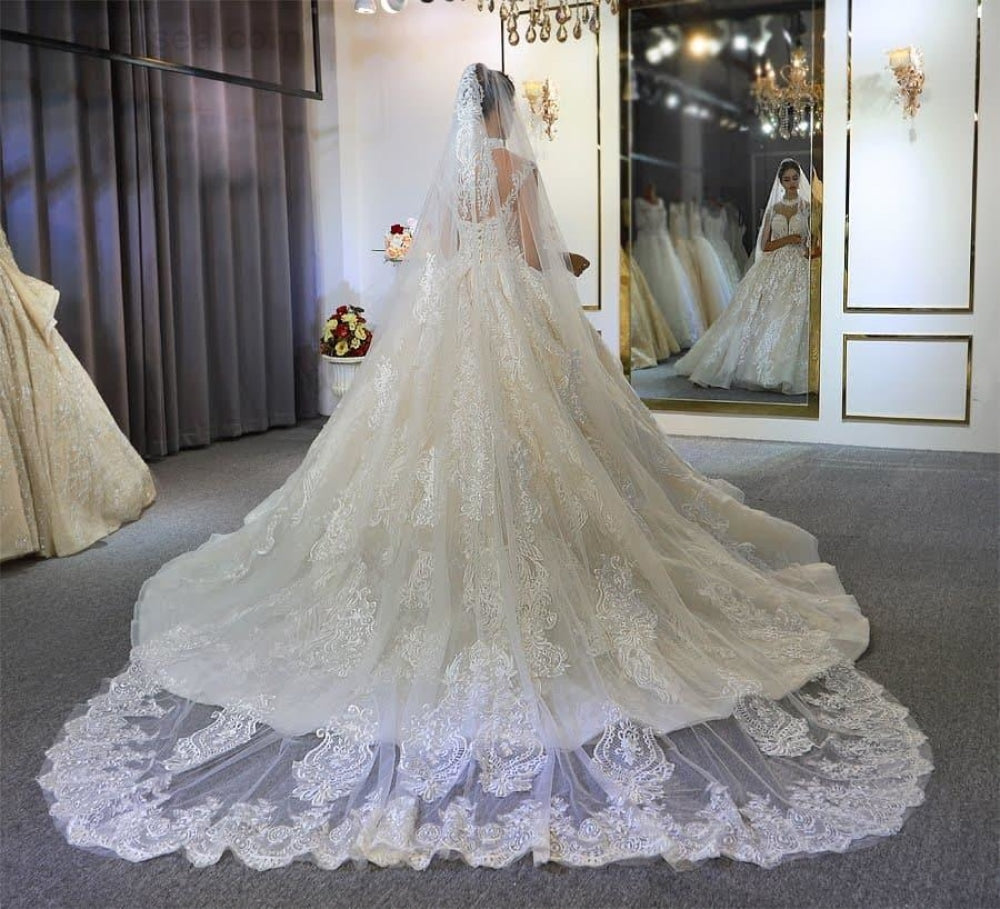 NB3763 robes de mariée wedding dress princess custom made wedding dress real work 100% high quality - numbersea