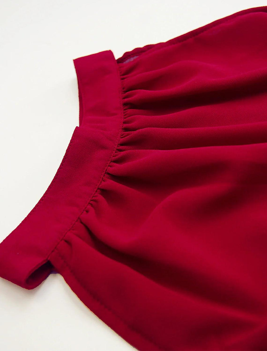 Vestido de fiesta elegante con capas, de gasa, sin mangas, hasta la rodilla, con escote en V y espalda en V para invitados de boda