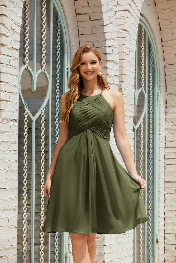 Formal Cocktail Prom Gown Homecoming Dresses 28014 Martini Olive