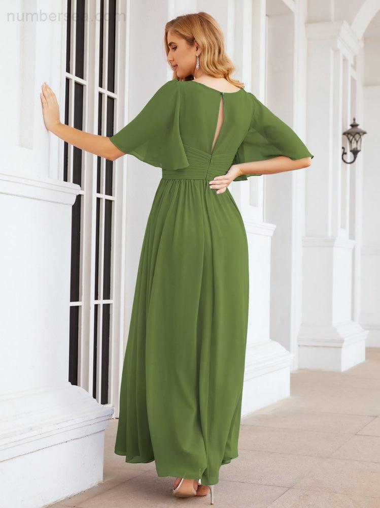 Numbersea Bridesmaid Dresses for Women Wedding Long Party Prom Dress 28068-numbersea