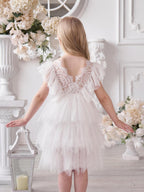 Kurzes/Minikleid aus Spitzentüll (2003227815) 