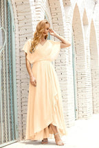 Numbersea Mother Of The Bride Dresses Plus Size V-Neck Floor Length Formal Prom Dress For Wedding
