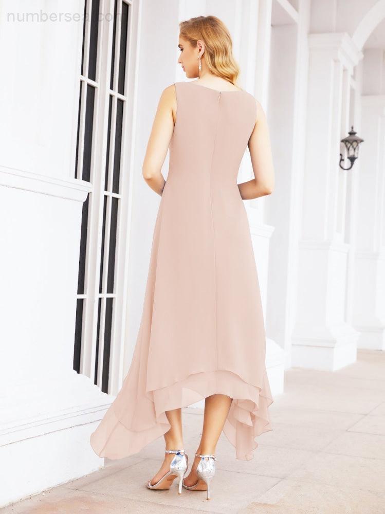 Numbersea Two-Piece A-line Mother of The Bride Dress Formal Party Gown Dress 28073 - numbersea