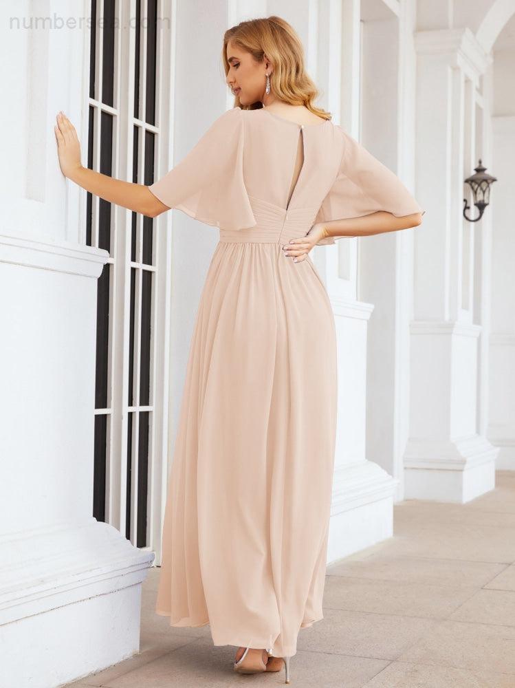 Numbersea Bridesmaid Dresses for Women Wedding Long Party Prom Dress 28068-numbersea