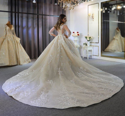NB3753 wedding gowns 2020 new model designer wedding dress - numbersea