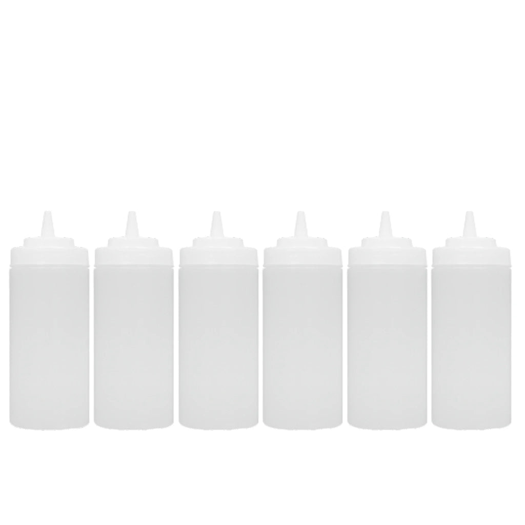 Empty Squeeze Bottles (6 Pack)