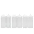 Empty Squeeze Bottles (6 Pack)