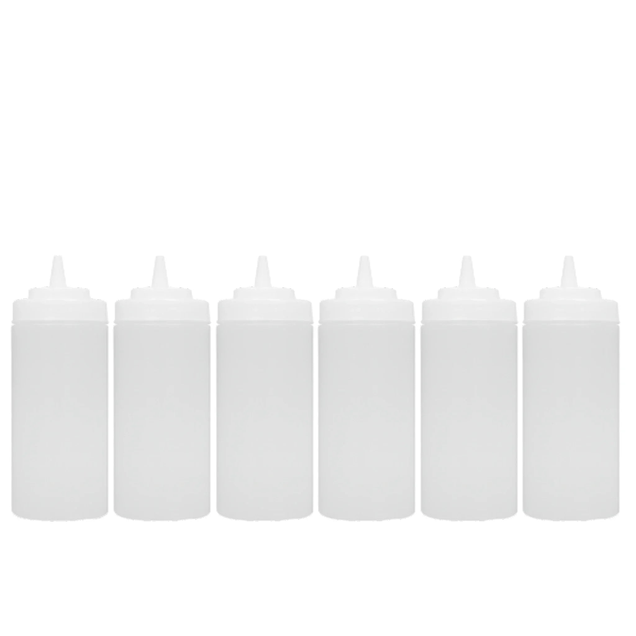 Empty Squeeze Bottles (6 Pack)