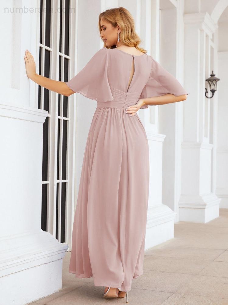 Numbersea Bridesmaid Dresses for Women Wedding Long Party Prom Dress 28068-numbersea