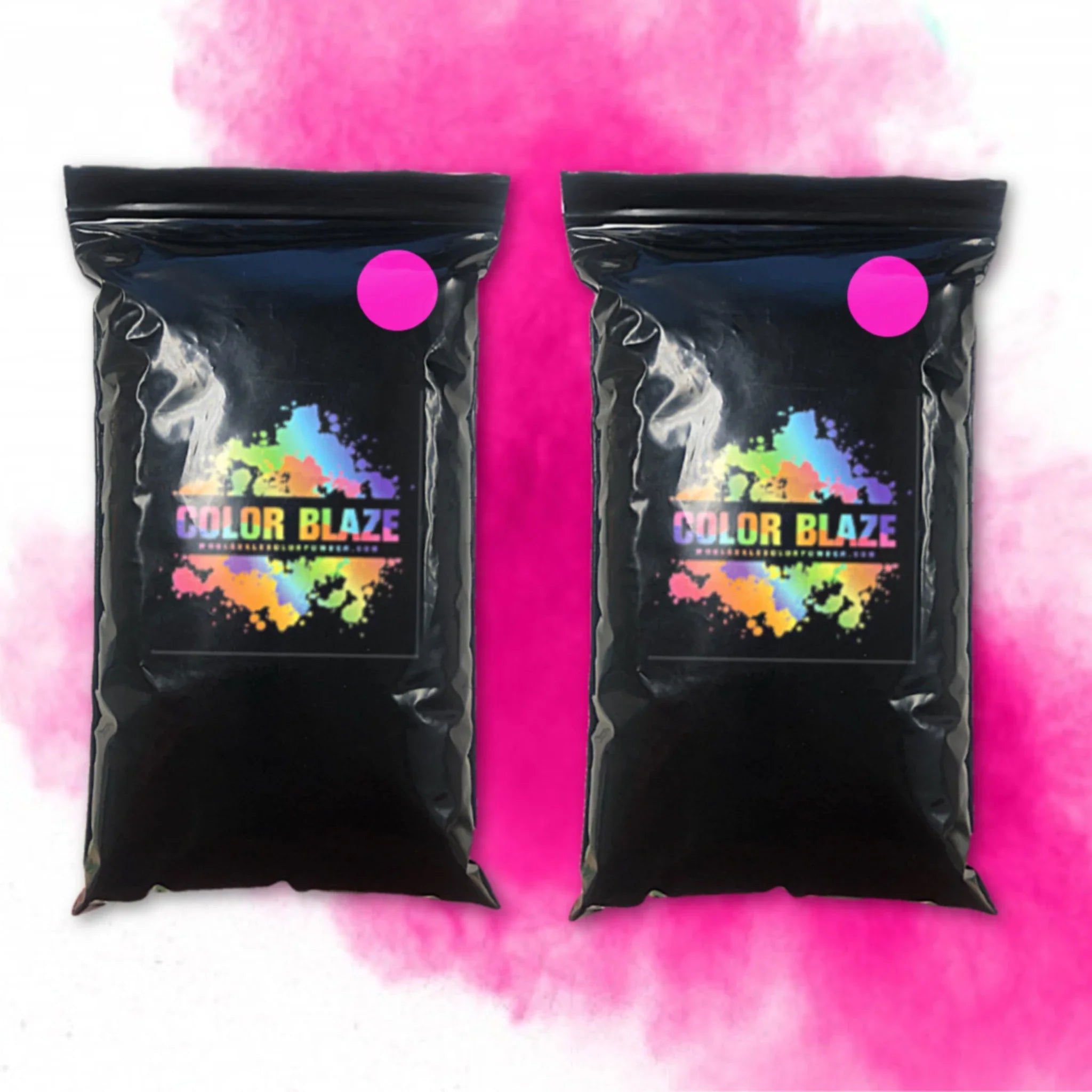2lb Blackout Gender Reveal Color Powder (2 - 1lb Bags)