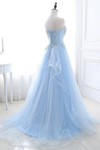 Elegante Ballkleider, bodenlanges A-Linien-Kleid mit Herzausschnitt