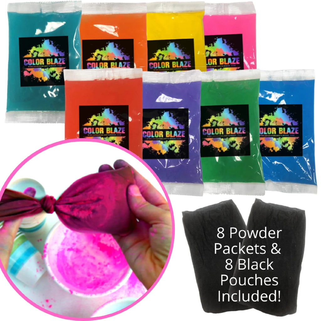 DIY Color Powder Balls (8 Pack)