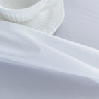 Modern white and black waterproof woven table covers for domestic laboratory benches and event decorations
