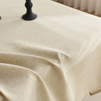 Hot-selling rectangular white polyester wedding decoration tablecloth weaving technology high-quality watch cover