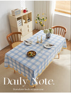 Simple dining table cloth cover rectangular polyester fabric dining table cloth restaurant dining table