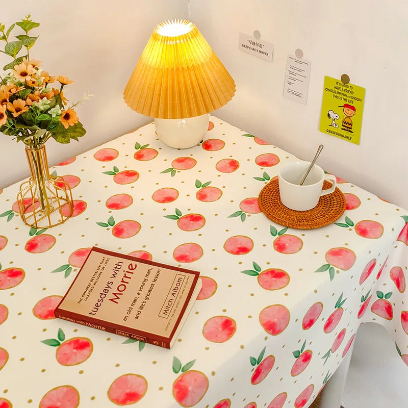 Family Hotel Wedding Party Plaid Printed Polyester Striped Tablecloth - Versatile Tablecloth for Any Occasion