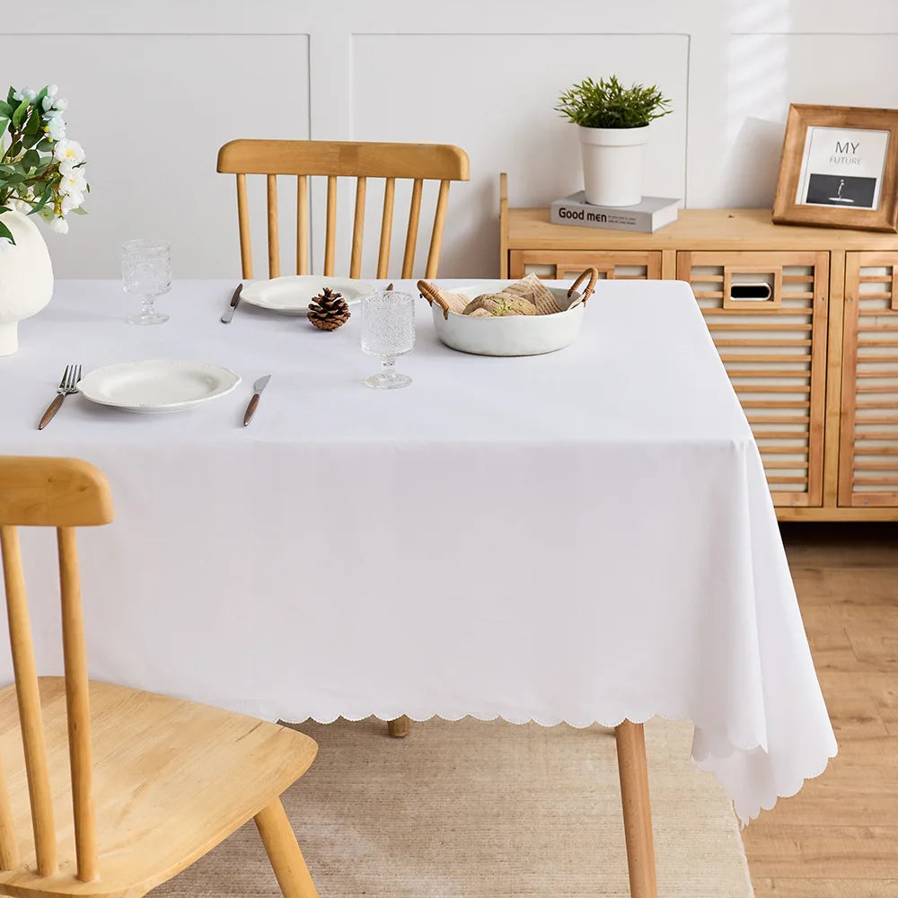 Modern simple rectangular table cloth ins style coffee table mat decorative cloth woven tablecloth